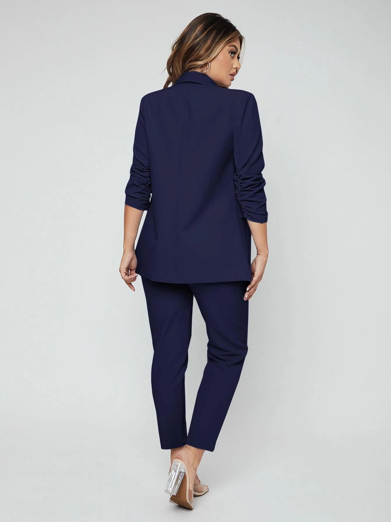 Babe Boss Suit - Navy Blue