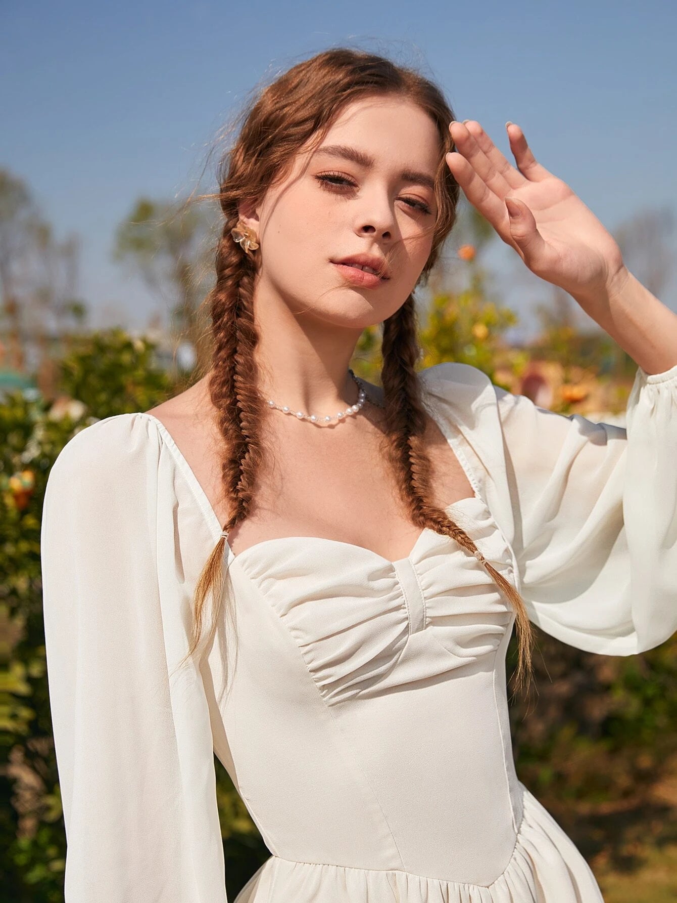 Piper Sweetheart Neck Dress