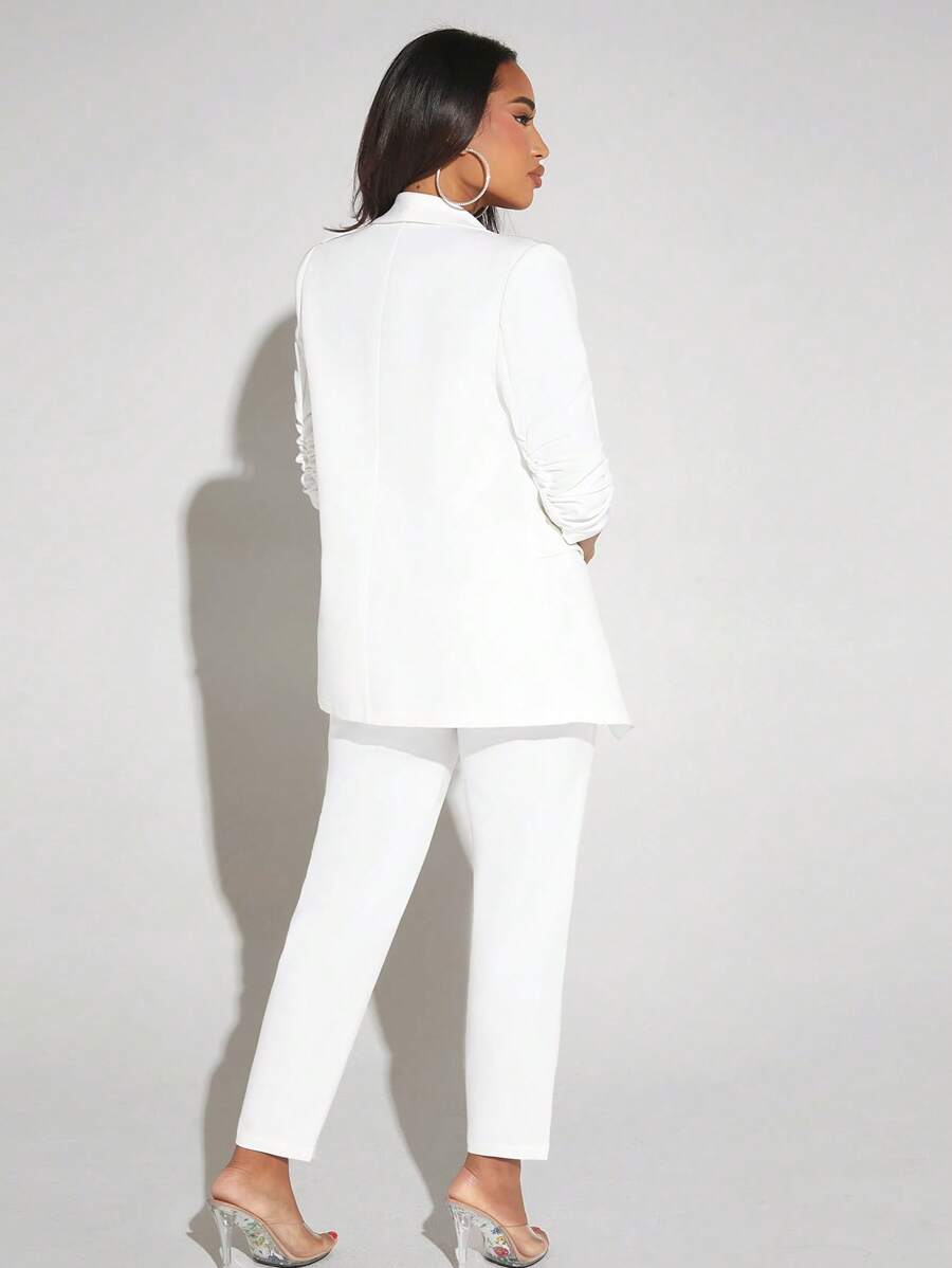 Babe Boss Suit - White