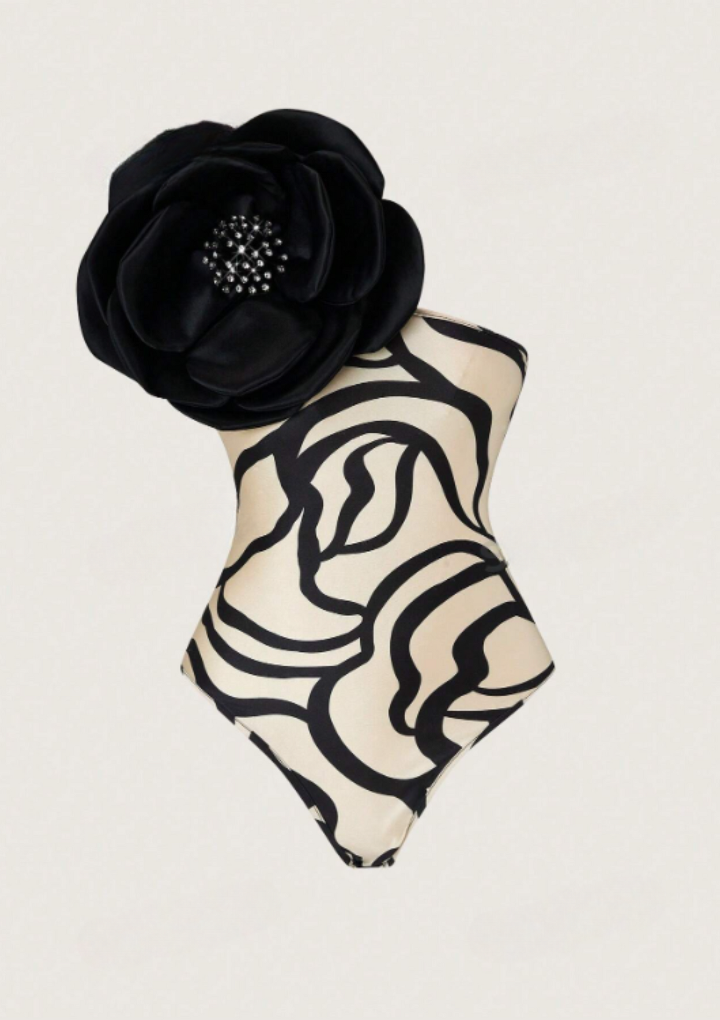 ELMA EXAGGERATED FLORAL SKIRT SET