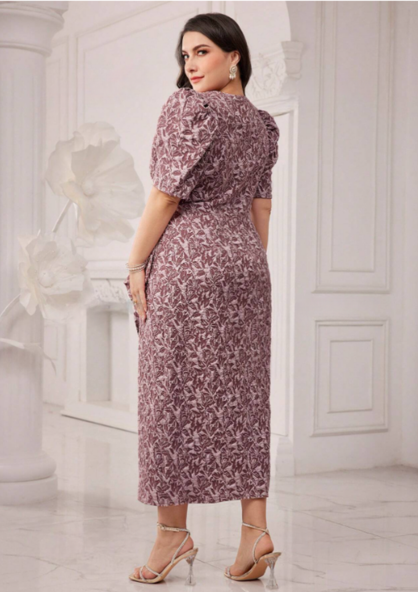 ELIAS FLORAL MIDI DRESS
