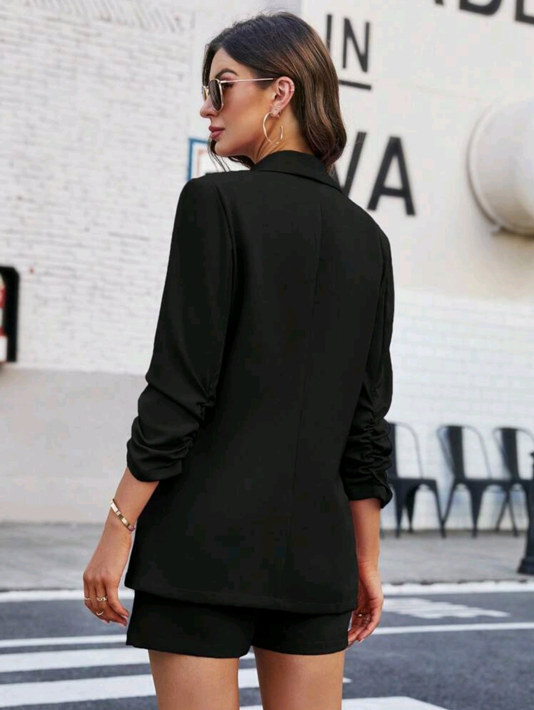 Serina Short Set - Black