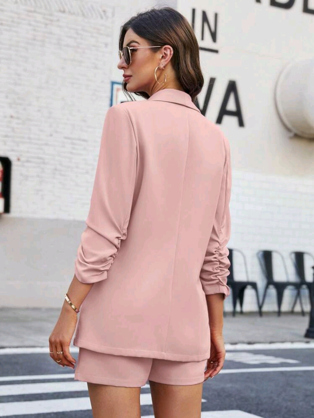 Serina Short Set - Pink