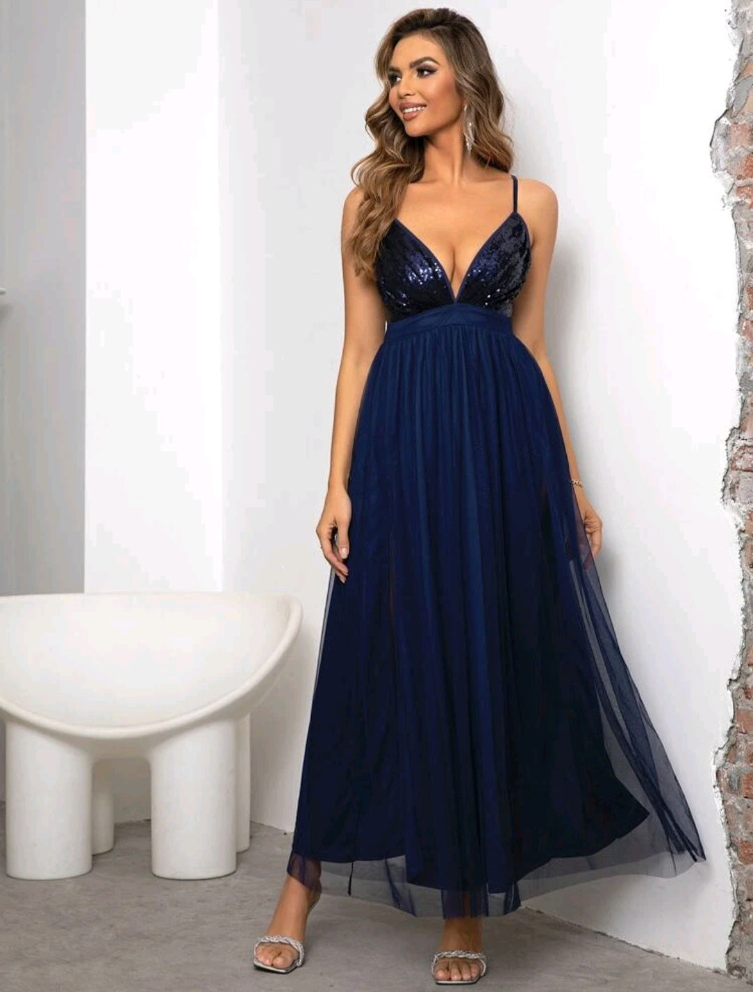 Chloé Sequin Maxi Dress