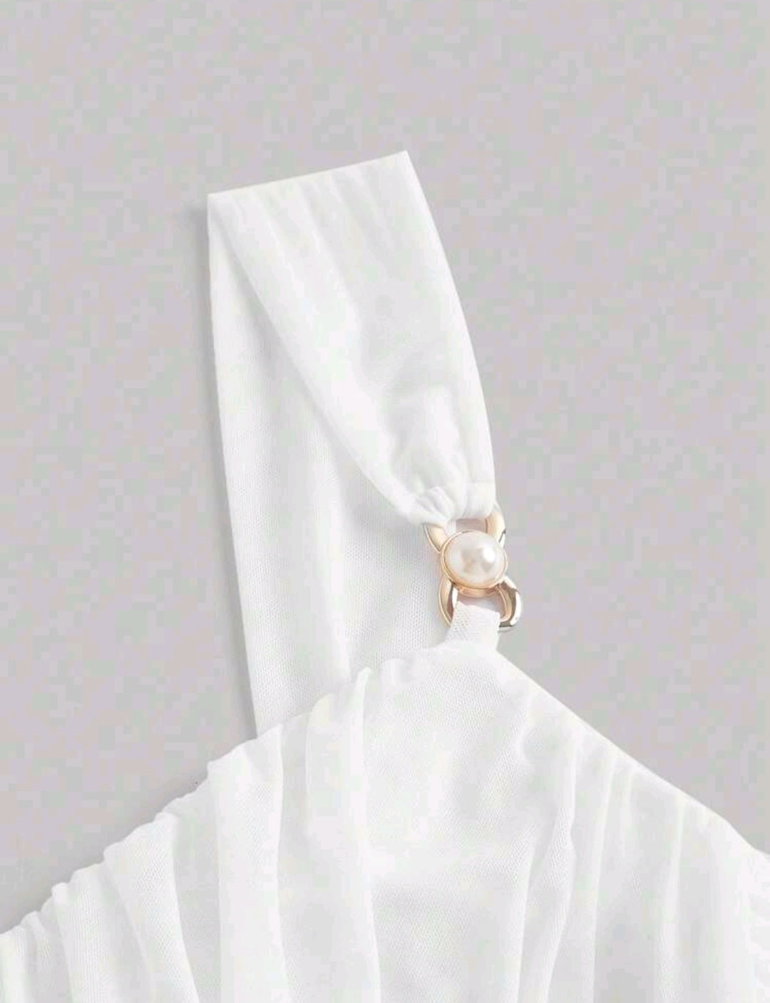Kimy Bustier Mini Dress - White