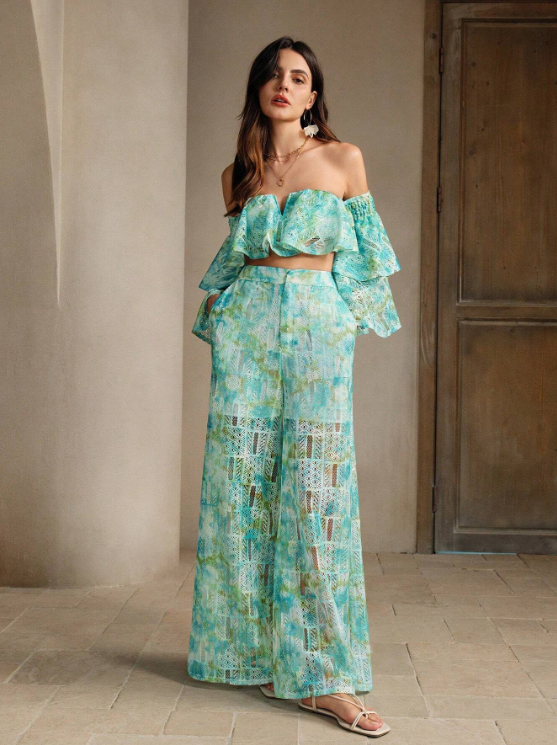 SARELLE TOP & HIGH WAIST PANT