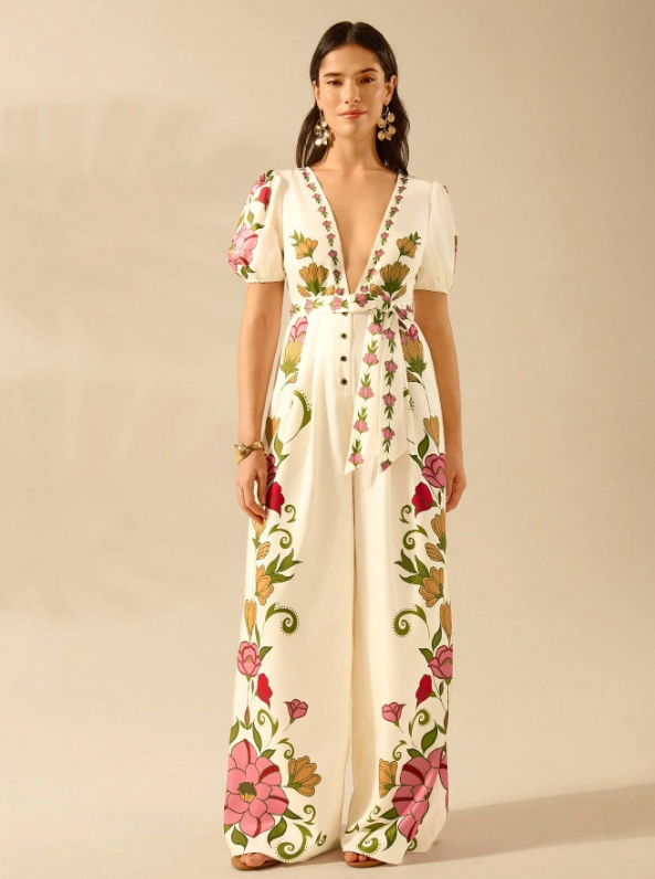 AURELIA FLORAL JUMPSUIT