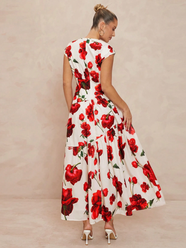 FIONNA FLORAL MAXI DRESS