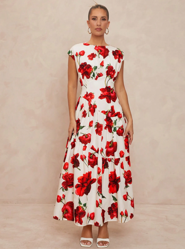 FIONNA FLORAL MAXI DRESS