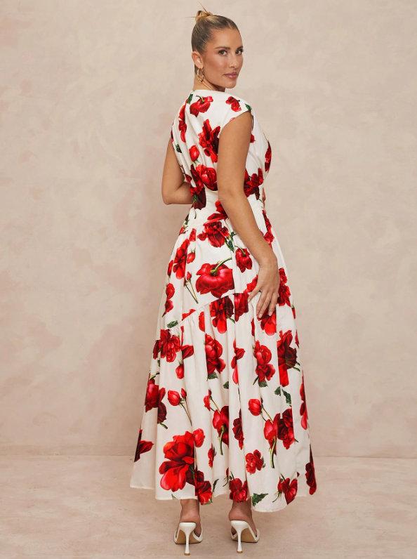 FIONNA FLORAL MAXI DRESS
