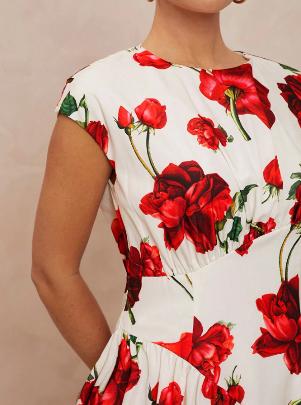 FIONNA FLORAL MAXI DRESS