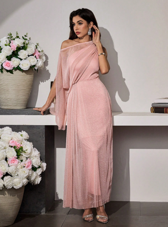 RUNA ASYMMETRIC MAXI DRESS