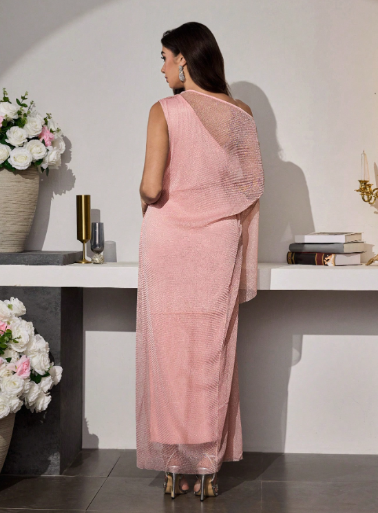 RUNA ASYMMETRIC MAXI DRESS
