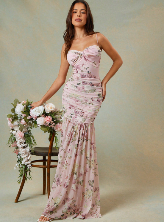 HAYES FLORAL MAXI DRESS