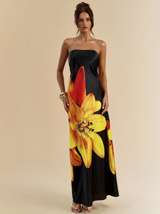 JENNIFER FLORAL MAXI DRESS