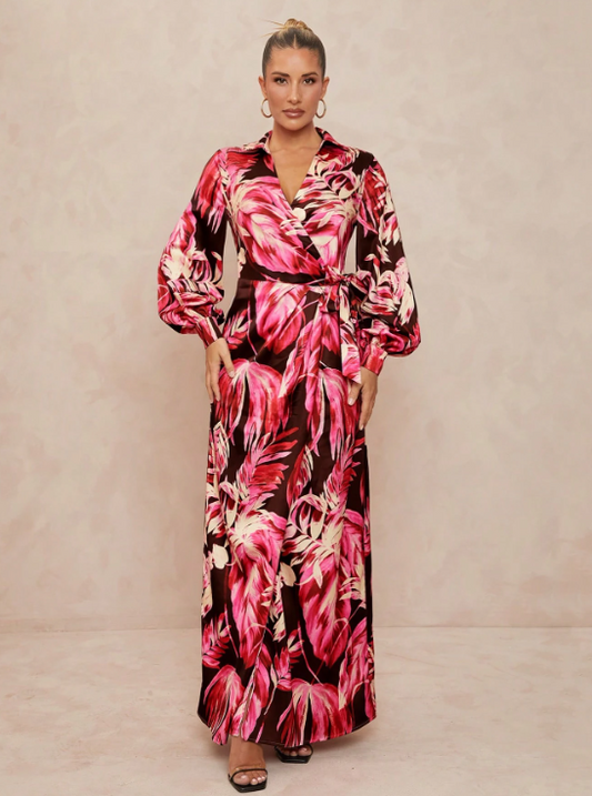 AMANDA FLORAL MAXI DRESS