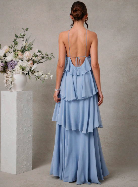 MONA CHIFFON MAXI DRESS