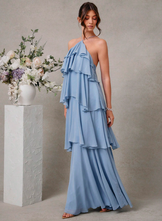 MONA CHIFFON MAXI DRESS