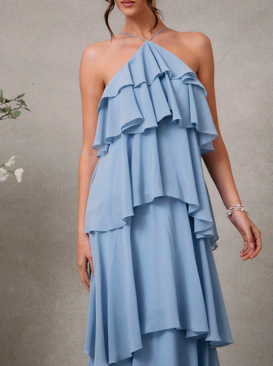 MONA CHIFFON MAXI DRESS