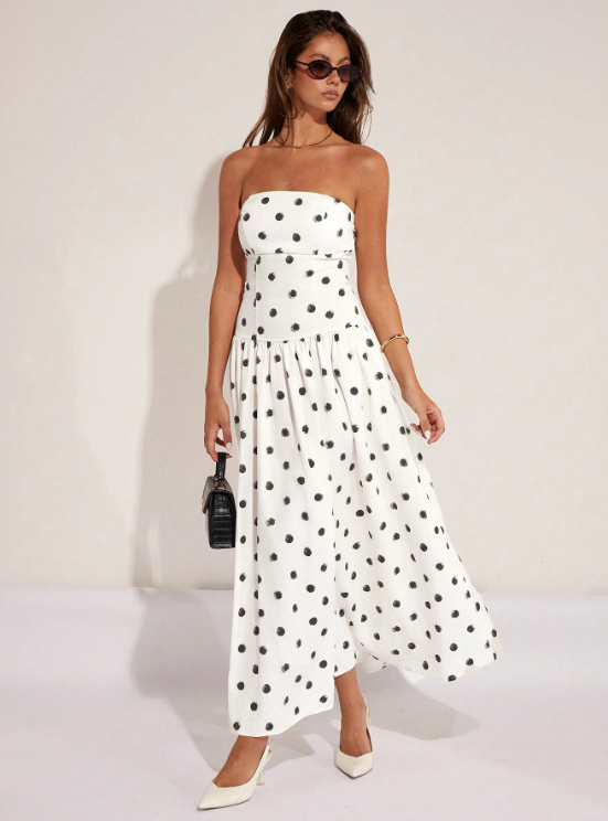 NADIJA POLKA DOT DRESS