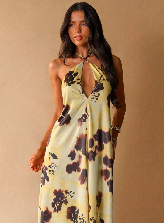 Violetta Floral Maxi Dress