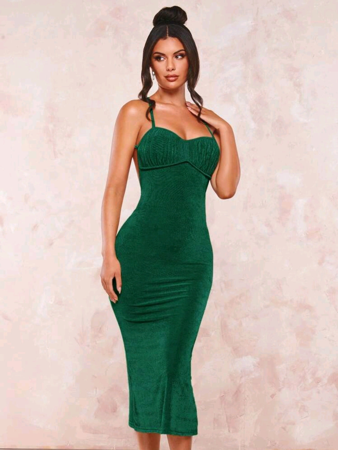 Iris Cami Dress - Green