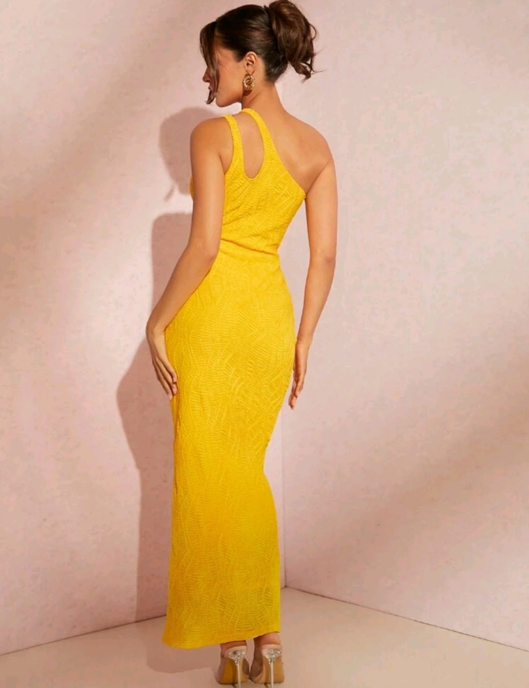 Janet One Shoulder Cut Out Maxi Dress