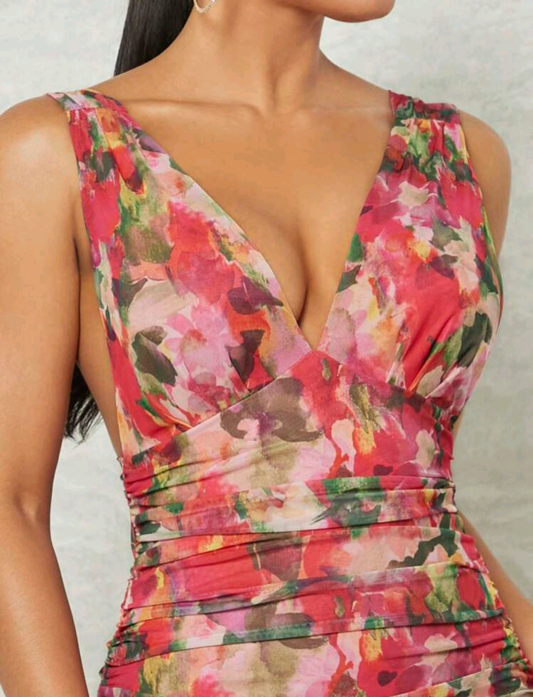 Amelia Floral Mini Dress