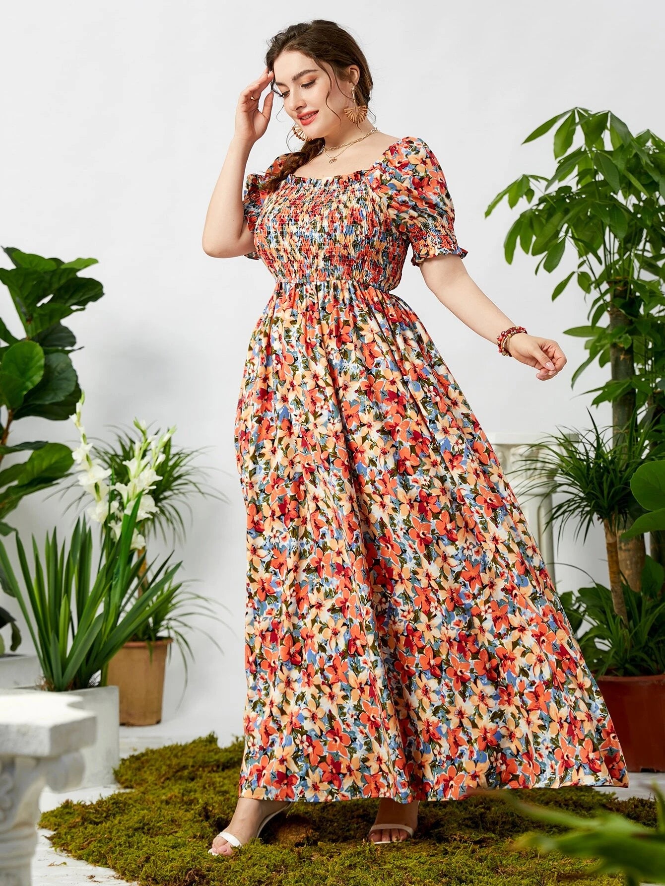 Stella Maxi Dress - Floral