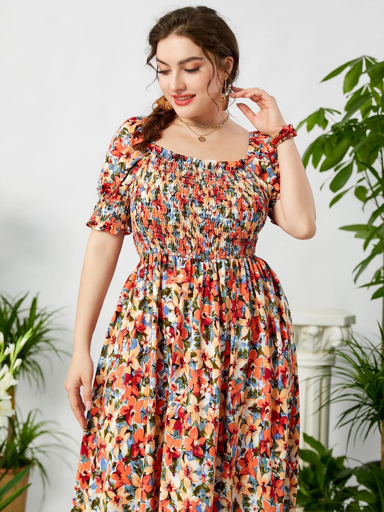 Stella Maxi Dress - Floral