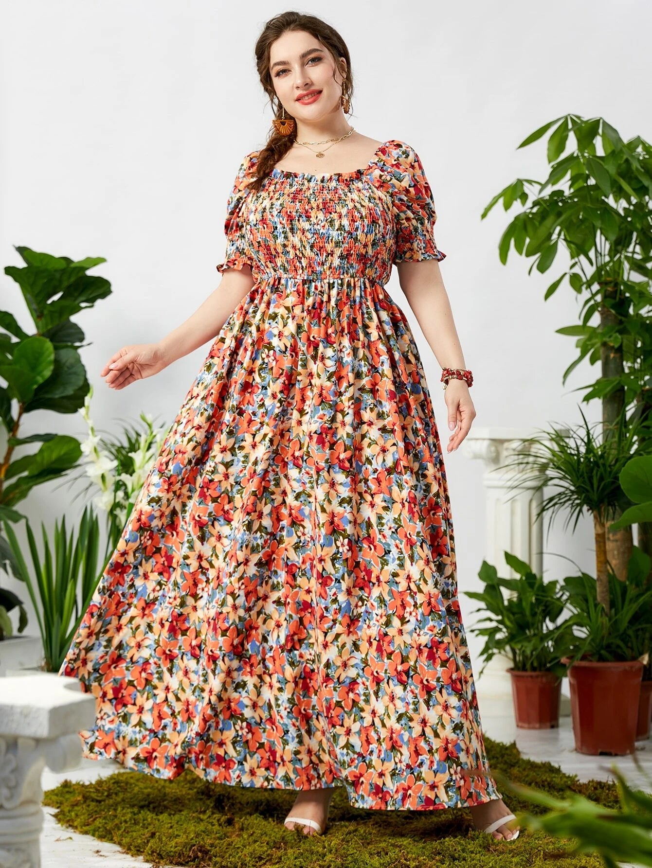 Stella Maxi Dress - Floral