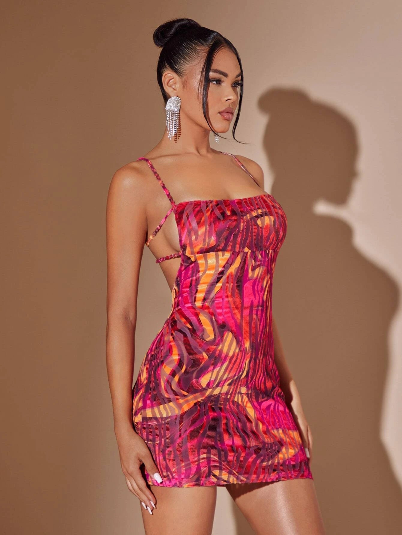Viella Mini Dress - Marble
