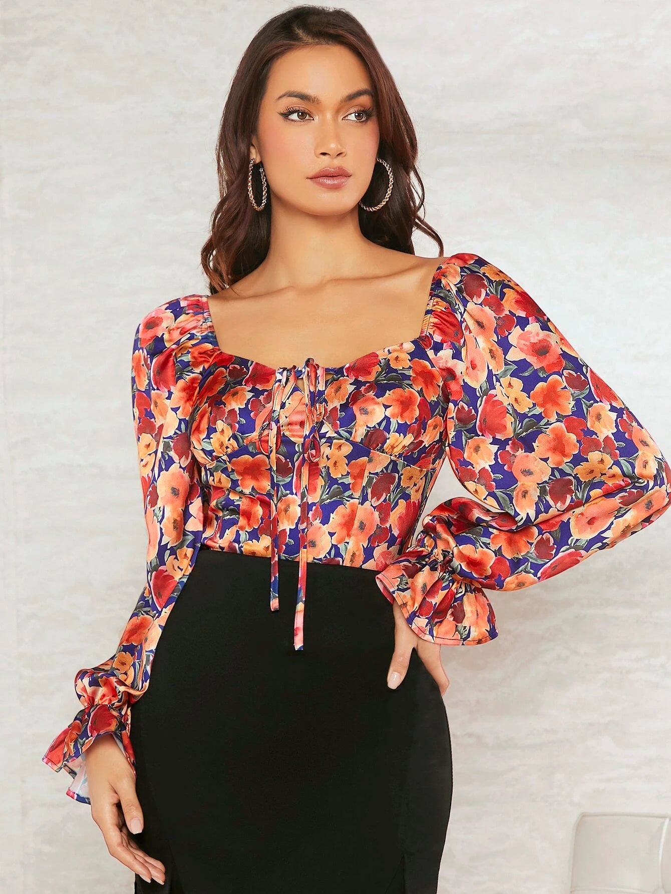 TANIA FLORAL BLOUSE