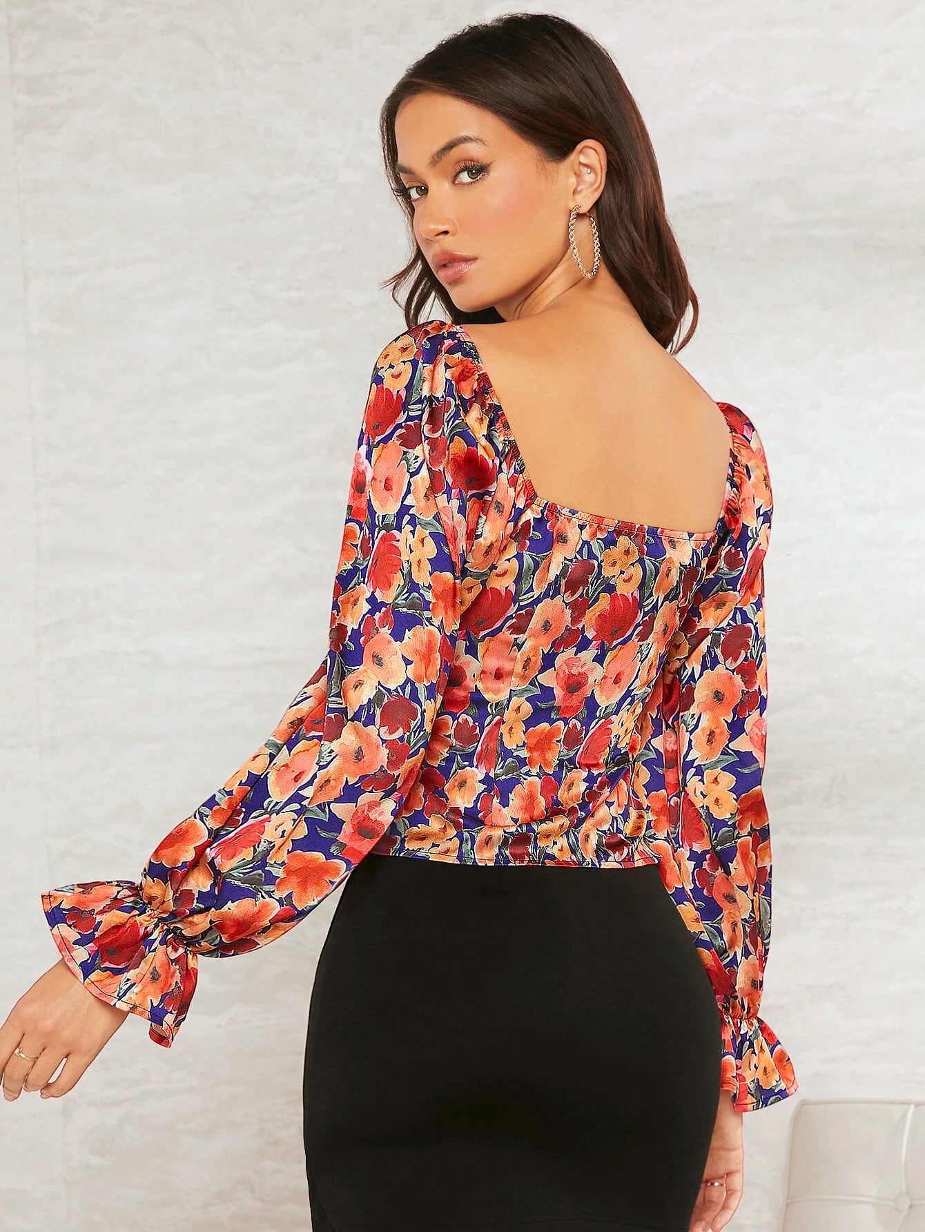 TANIA FLORAL BLOUSE