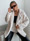 Florez Pocket Patched Fleece Coat