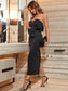 Juliette Bow Dress - Black