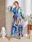 Clo Lantern Sleeve Maxi Dress
