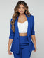 Babe Boss Suit - Royal Blue