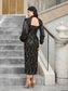 Dhalia Mesh Top & Sequin Midi Dress