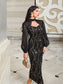 Dhalia Mesh Top & Sequin Midi Dress