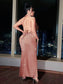 Nora Backless Maxi Dress - Champagne