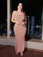 Nora Backless Maxi Dress - Champagne