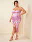 Kelda Butterfly Bustier Cami Dress
