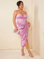 Kelda Butterfly Bustier Cami Dress
