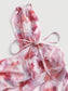 Florence Split Thigh Cami Dress- Floral