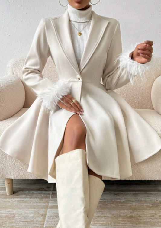 ESME COAT - BEIGE