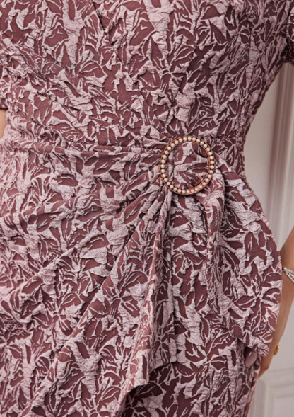 ELIAS FLORAL MIDI DRESS
