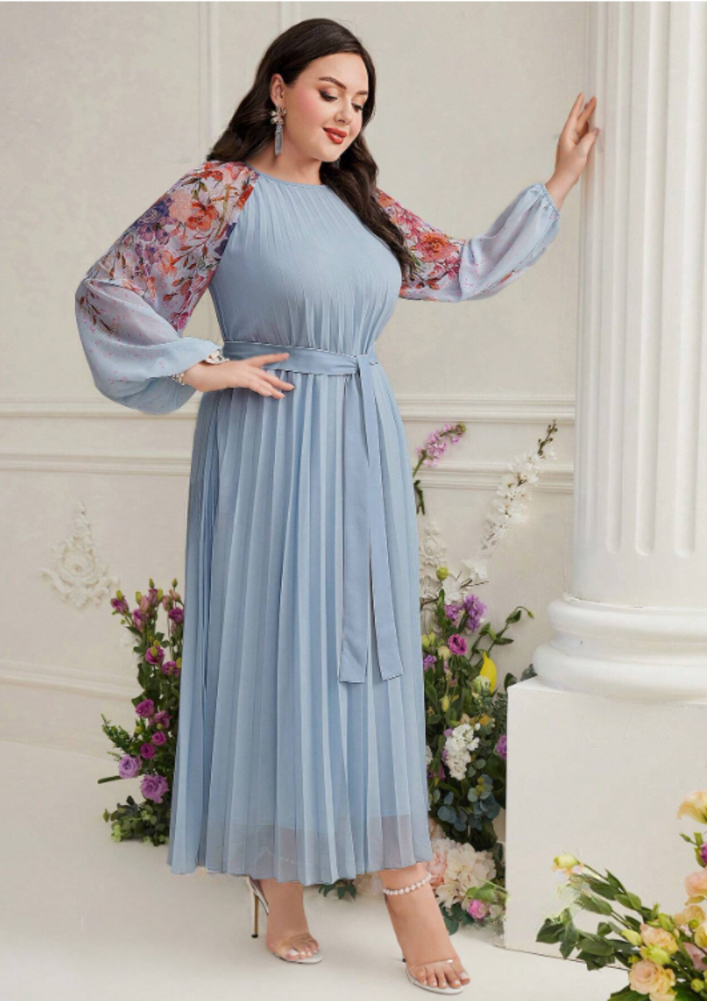 HAZEL FLORAL MAXI DRESS