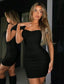 Solid Ruched Bodycon Dress