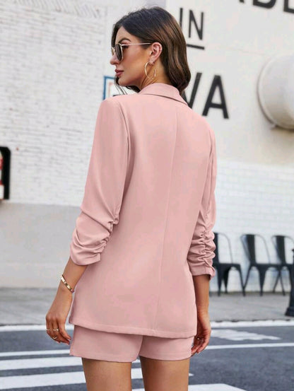 Serina Short Set - Pink